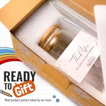 HEXMOZ Teacher Appreciation Gifts - Teacher Gifts for Women, Teacher Day Gifts, Thank You, Funny Bir...