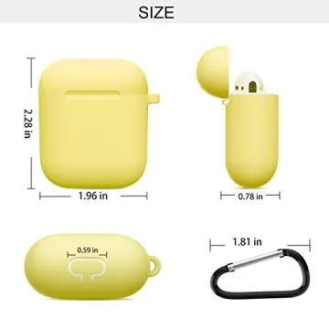 AirPods Silicone Case Cover 2-Pack - Durable & Stylish