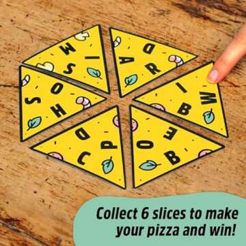 Big Potato P for Pizza | Travel Game Great for Adults and Kids | Perfect for Holidays and Camping | Compact and Travel Friendly Card Game