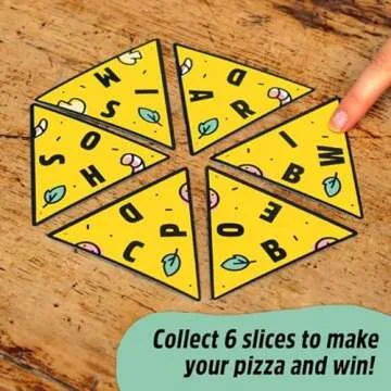 Big Potato P for Pizza | Travel Game Great for Adults and Kids | Perfect for Holidays and Camping | Compact and Travel Friendly Card Game