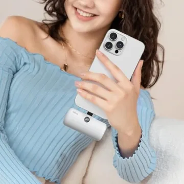 iWALK USB-C Portable Charger for iPhone 15: Mini 20W 4800mAh Wireless Power Bank Fast Charging Travel Battery Pack Compatible with iPhone 16/15/15 Plus/15 Pro/15 Pro Max, Andriod Phone Samsung