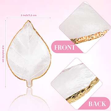 Stylish 21-Piece Nail Art Tools Kit with Leaf Palette