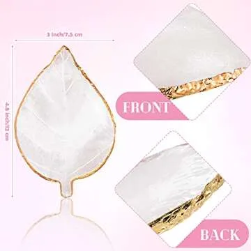 Stylish 21-Piece Nail Art Tools Kit with Leaf Palette