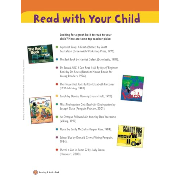Scholastic Pre-K Reading & Math Workbook for Young Learners