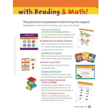 Scholastic Pre-K Reading & Math Workbook for Young Learners