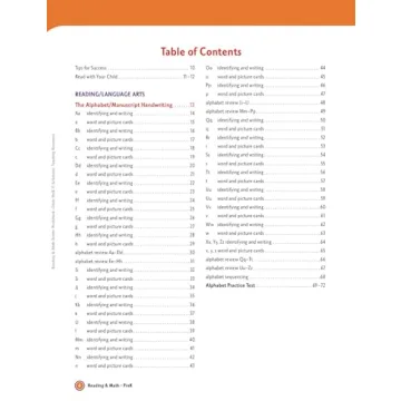 Scholastic Pre-K Reading & Math Workbook for Young Learners