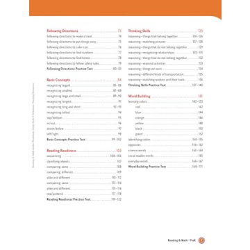 Scholastic Pre-K Reading & Math Workbook for Young Learners