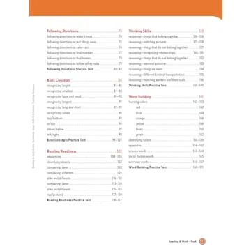 Scholastic Pre-K Reading & Math Workbook for Young Learners