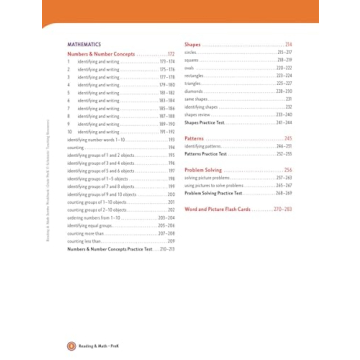 Scholastic Pre-K Reading & Math Workbook for Young Learners