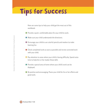 Scholastic Pre-K Reading & Math Workbook for Young Learners