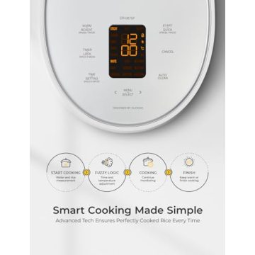 Cuckoo 6-Cup Micom Rice Cooker with Auto Clean Technology