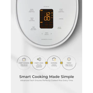 Cuckoo 6-Cup Micom Rice Cooker with Auto Clean Technology