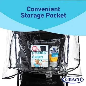 Graco Infant Travel System Rain Cover for Weather Protection