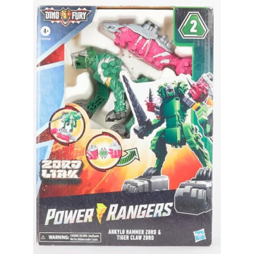 Power Rangers Dino Fury Zord Link Toys for Kids