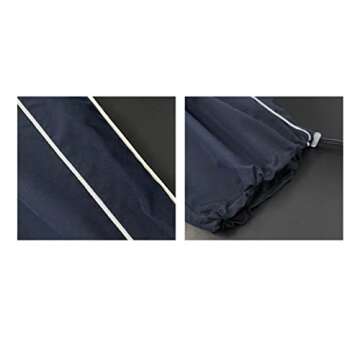 XPONNI Track Pants Women Baggy Pants Y2k Pants Parachute Pants for Women Y2K Clothing (Navy,M,Medium)