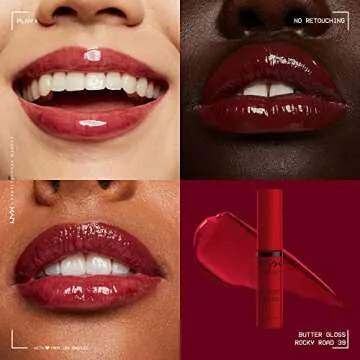 NYX Butter Gloss Rocky Road - Non-Sticky Lip Comfort