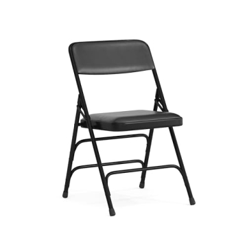 Flash Furniture HERCULES Series Curved Triple Braced Folding Chair for All Events