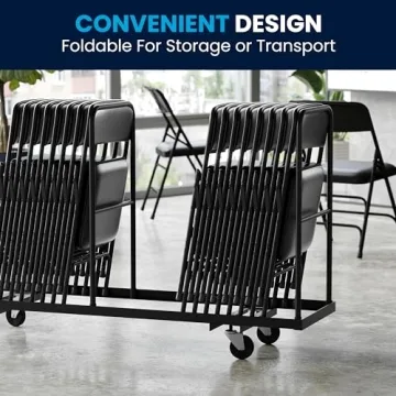 Flash Furniture HERCULES Metal Folding Chairs - Comfort & Durability