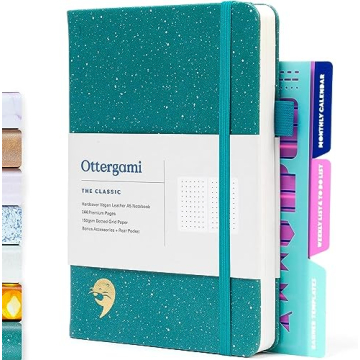 Ottergami Bullet Dotted Journal Set - A5 Quality Notebook