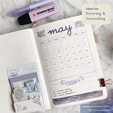 Ottergami Bullet Dotted Journal Set - A5 Quality Notebook