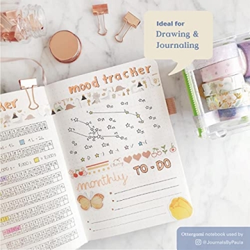 Ottergami Bullet Dotted Journal Set - A5 Quality Notebook