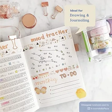 Ottergami Bullet Dotted Journal Set - A5 Quality Notebook