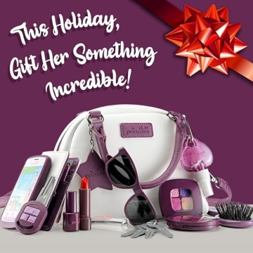 Little Girls Purse Set with Accessories for Toddlers