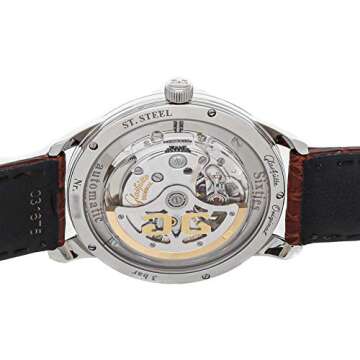 Glashutte Original Vintage Collection Mechanical (Automatic) Orange Dial Mens Watch 1-39-52-13-02-04 (Certified Pre-Owned)