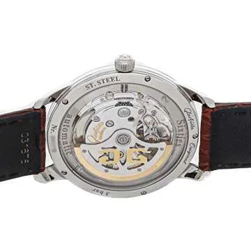 Glashutte Original Vintage Collection Mechanical (Automatic) Orange Dial Mens Watch 1-39-52-13-02-04 (Certified Pre-Owned)