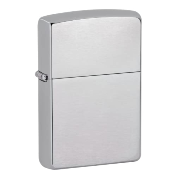 Zippo 200 Classic Brushed Chrome Lighter - Timeless Style