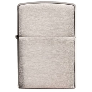 Zippo 200 Classic Brushed Chrome Lighter - Timeless Style