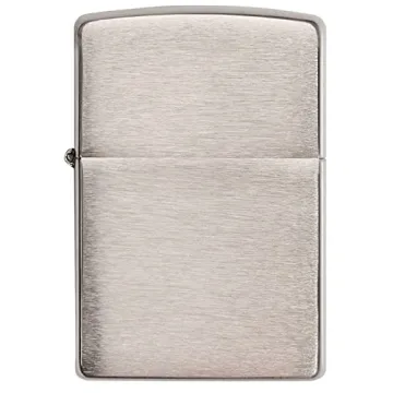 Zippo 200 Classic Brushed Chrome Lighter - Timeless Style