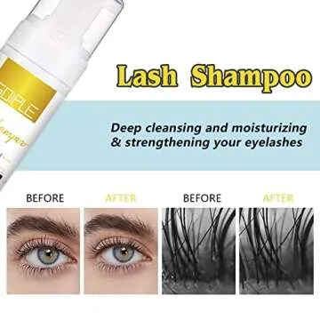 Eyelash Extension Cleanser Kit for Healthy Lashes
