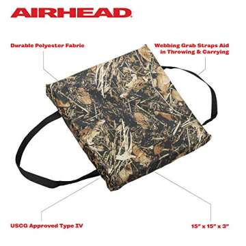 Airhead Camo Type IV Flotation Cushion - Safe & Durable