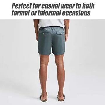 Men's Casual Summer Shorts - maamgic 5.5" Cotton Shorts