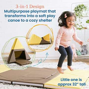 ECR4Kids Versatile Playmat for Kids' Creative Adventures