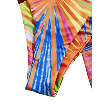 Romwe Women's 3 Pack Cheeky Bikini with Beach Skirt