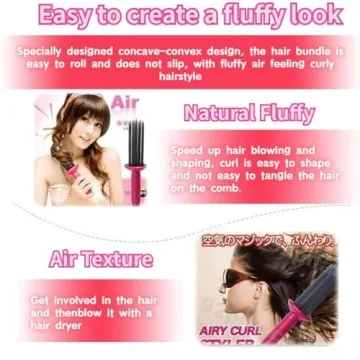 Neuvikter Curly Hair Styler Tool for All Hair Types
