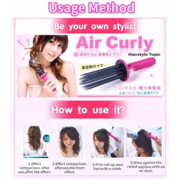 Neuvikter Curly Hair Styler Tool for All Hair Types