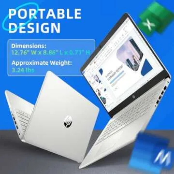 HP 14 Business Student Laptop with Microsoft Office Handling