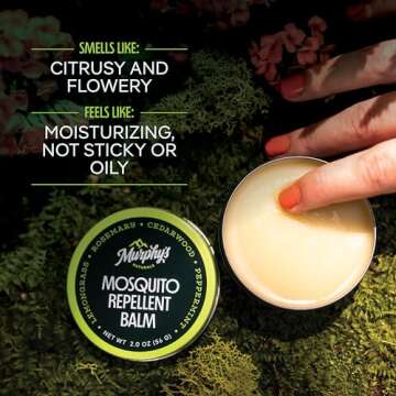 Murphy's Mosquito Repellent Balm Natural DEET Free 2oz
