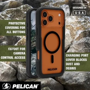 Pelican Voyager Rugged iPhone 17 Pro Max Case - Military-Grade Protection