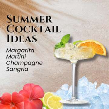 Khen Ribbed Vintage Art Deco Coupe Glasses Set of 12