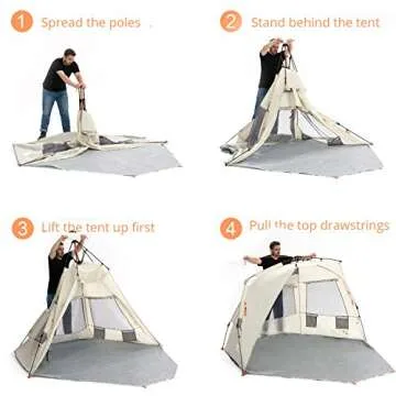 Easthills Outdoors Instant Shader Deluxe XL Beach Tent