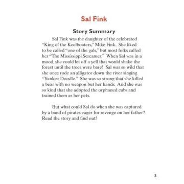 Sal Fink American Tall Tales Reader's Theater for Kids