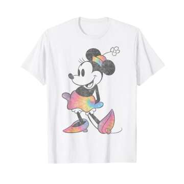 Disney Mickey And Friends Minnie Mouse Tie Dye T-Shirt