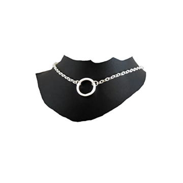 Elegant Small Silver Day Collar Choker Necklace for All
