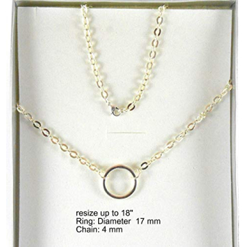 Elegant Small Silver Day Collar Choker Necklace for All