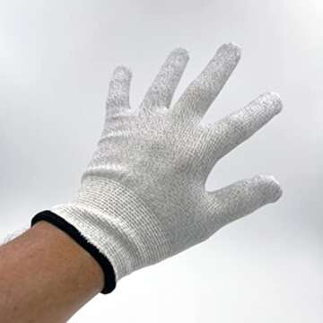RF Shielded Gloves | Faraday Cage Gloves Shield Against Radio Frequency & Electric Radiation