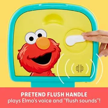 Elmo Potty Training Seat and Step Stool for Toddlers
